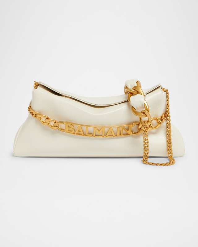 1945 Soft Pouch Crossbody Clutch Bag in Crinkled Leather